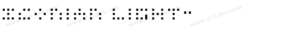 Iconian Light字体转换